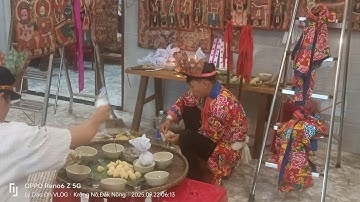 Lễ cấp sắc 3 đèn của người dân tộc dao đỏ ở Đắk Na xã Krông Nô Lâm Đồng 