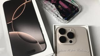 11프로 에서 16프로로 바꿨다!!!!! 데저트 티타늄 256gb 실물 후기 ♡ 완전 만족 ☆