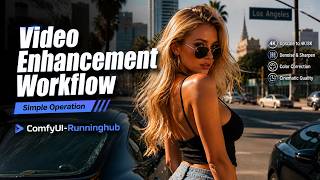 Video Enhancement Workflow Simple Operation ComfyUI-Runninghub