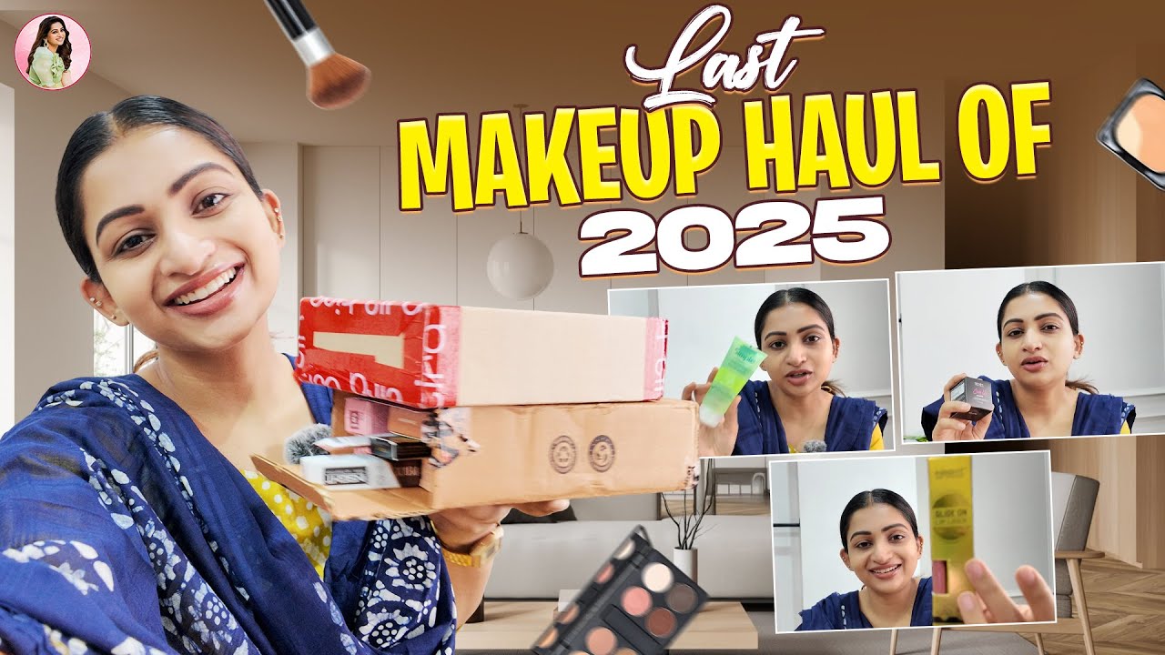 Last Time Shopping Makeup in 2025 | Nakshathra Nagesh