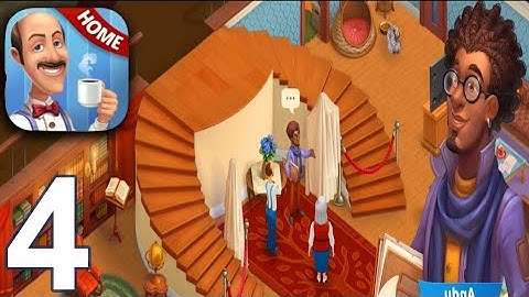 HOMESCAPES Story Walkthrough Gameplay Part 4 - Day 4 (iOS Android)