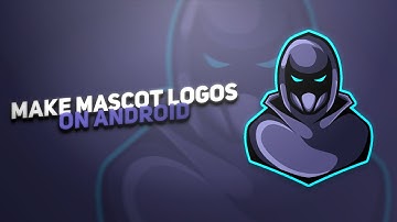 How to make Mascot Logos on android | Infinite design.