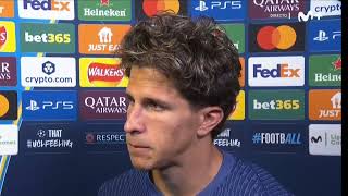 Reacción de Jiuliano Arsenal 1-0 Atlético de Madrid 