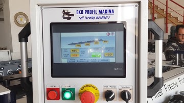 EKO PROFİL MAKİNA - Cassette & Bag Filter Frame Forming Machine