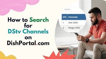 How to find DStv Channels in a Channels List