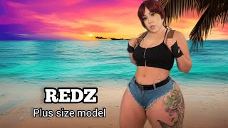 Redz 💯 The Royal Thighness | American Plus Size Inclusive Model | Cosplayer | Bio, Wikifacts