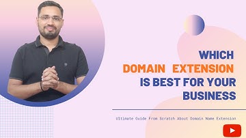 ULTIMATE GUIDE TO CHOOSE DOMAIN NAME EXTENSION | IMUTSAV