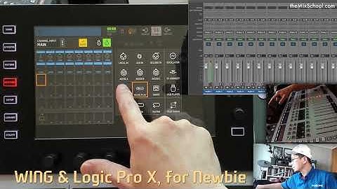 WING and Logic Pro X, for NEWBIE