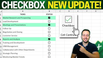 How to Make Checkbox in Excel | New Update! 🟢 Just like Google Sheets