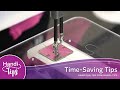 A trio of our favorite time-saving quilting tips - Handi Tips by Hand Quilter