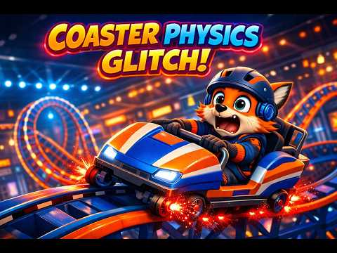 708: Why starting at 10ft WILL make your roller coaster roll backward! (Grade 8 Physics) 🎢