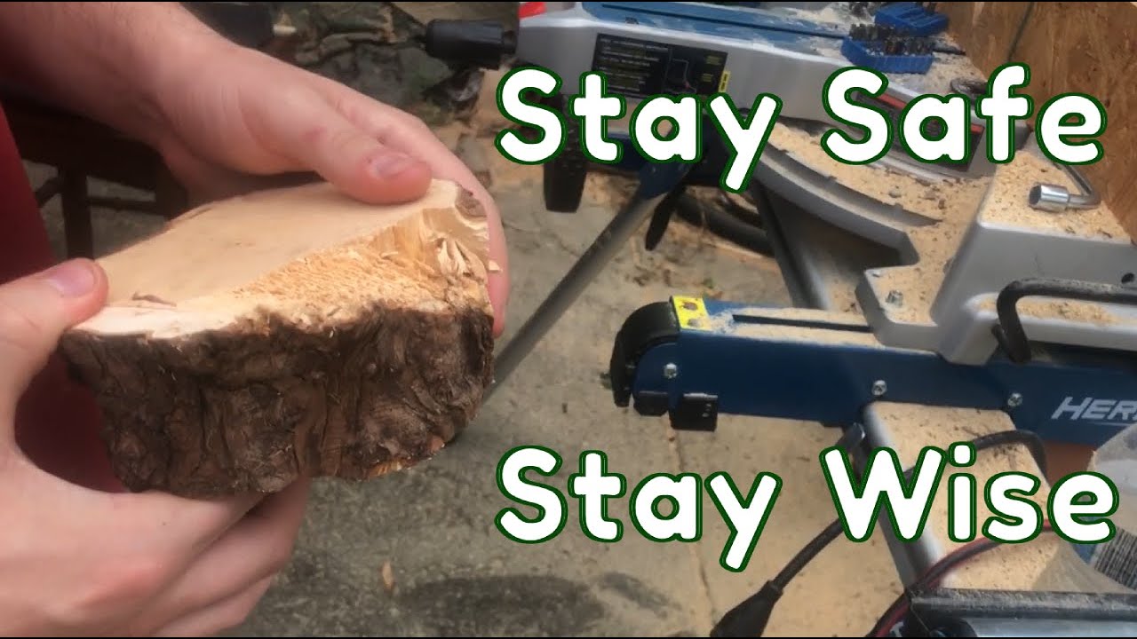 Veteran Wood Worker Almost Loses His Finger