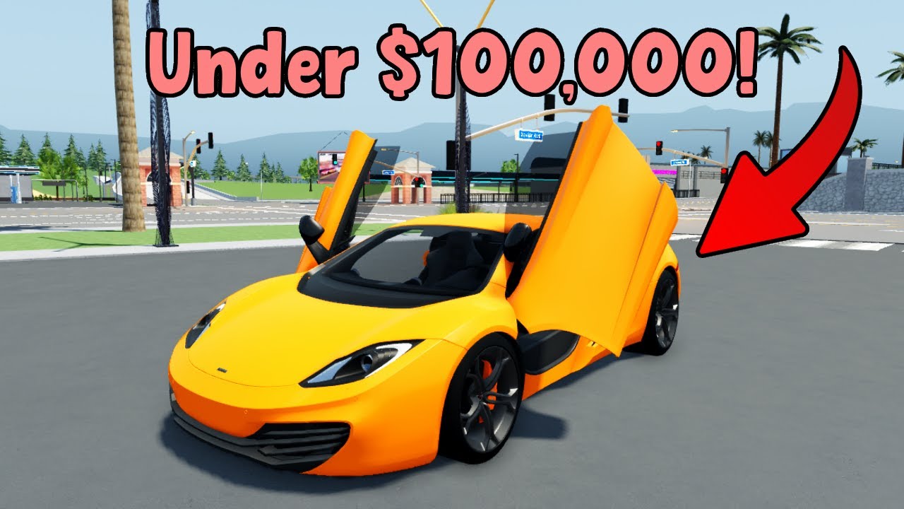 Top 5 BEST Cars Under 100 000 In Driving Empire Roblox YouTube 
