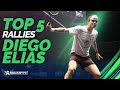 Diego Elias - Top Five Rallies 2024/25 🔥