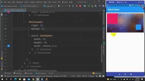 5. Stack Widget in Flutter - Pashto