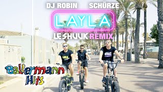Dj Robin & Schürze - Layla (Le Shuuk Remix) (Offizielles Musikvideo)