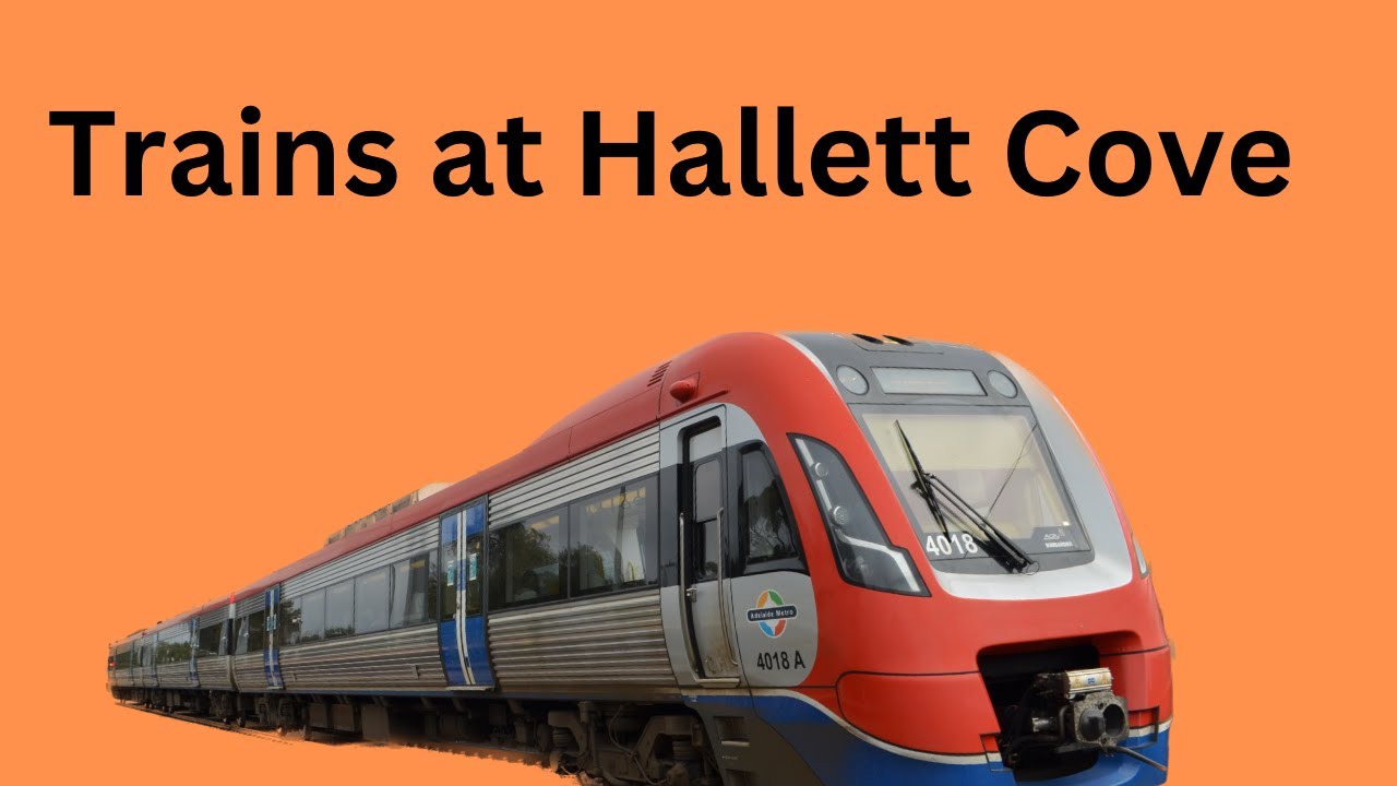 Trains at Hallett Cove YouTube