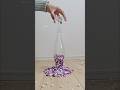 Oddly Satisfying and Relaxing ASMR ⚪️🟣 Reverse Video. The Ultimate Pearl Beads Tower!