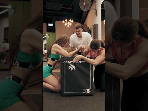 Calisthenics vs Bodybuilder 🏆 2 Athletes, 3 Fitness Challenges @lucia.mikusova  📍StudioFifteen