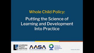 Celebrity Webinar: Putting the Science of Learning and Development Into Practice Net Worth
