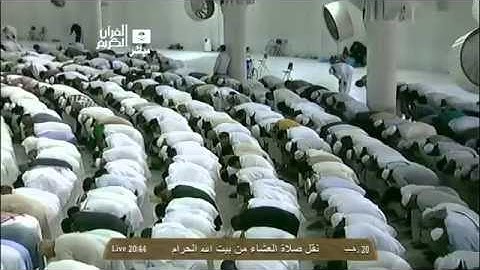 صلاة العشاء الشيخ ماهر المعيقلي 1435/7/20 - سورة الحاقة