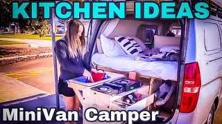 **Awesome MiniVan Camper Conversions** Honda Odyssey Minivan Camper Tour, Inspiration and Ideas