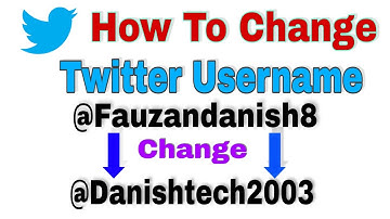Twitter Username Kaise Change Kare || How To Change Twitter Username || Set Twitter Username
