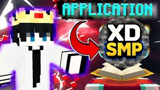 THIS IS MY APPLICATION FOR XD SMP #xdsmp @DranzerXDShorts @WOLTWOLFF