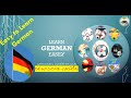 Basic German Greetings -  Grüße, Learn German easily - Lektion - 01
