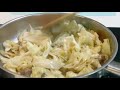 Stir fried cabbage with oyster meat