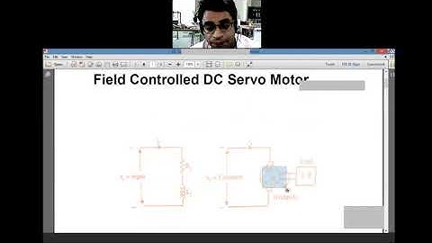EE 305 Field Controlled DC Servo Motor