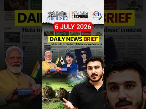 The Hindu News Brief | 6 July 2026 | Daily Current Affairs UPSC #newsanalysis