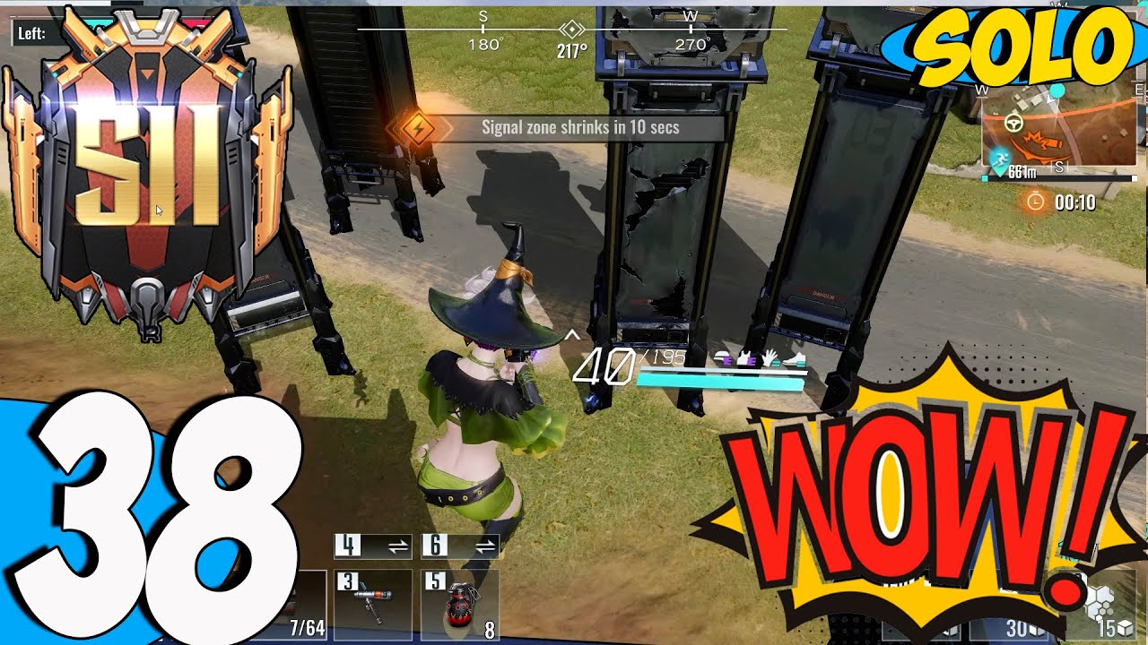 Cyber Hunter - Gameplay Walkthrough part 38 - Season 11 Battle Royale Solo Wooow🤩(iOS, Android,PC)