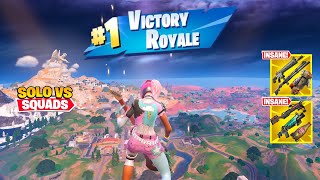 106 Kill Solo Vs Squads Wins Full Gameplay (Fortnite Season 3 Ps4 Controller)