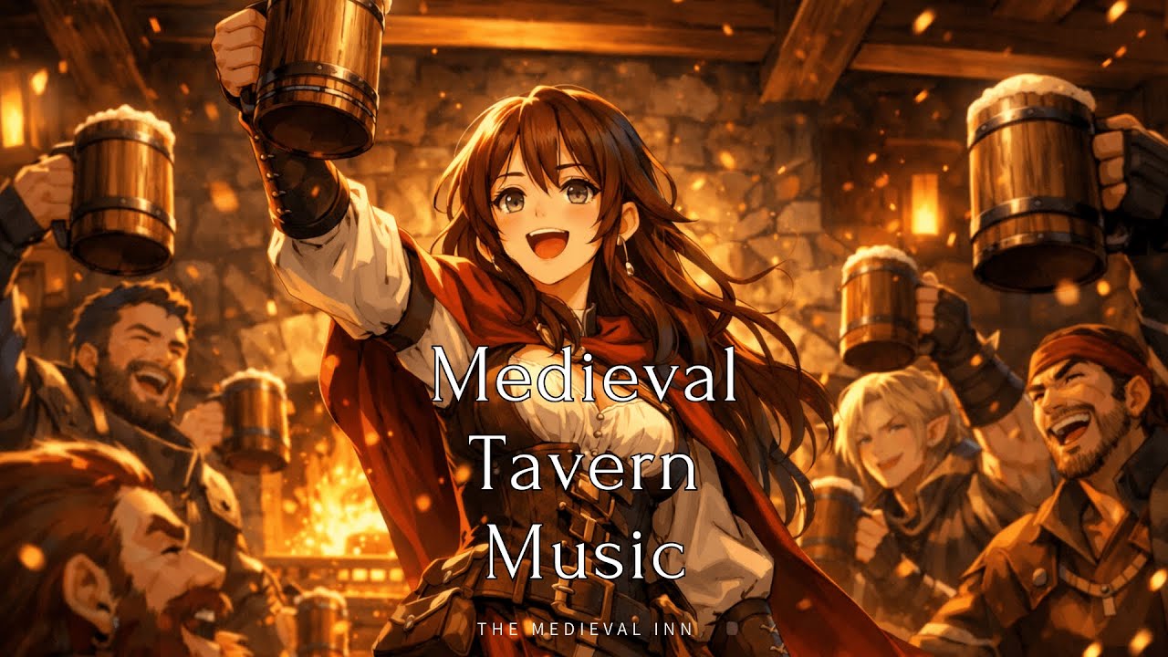 Tankards Raised in the Firelight Glow | Epic Medieval Tavern Folk Song