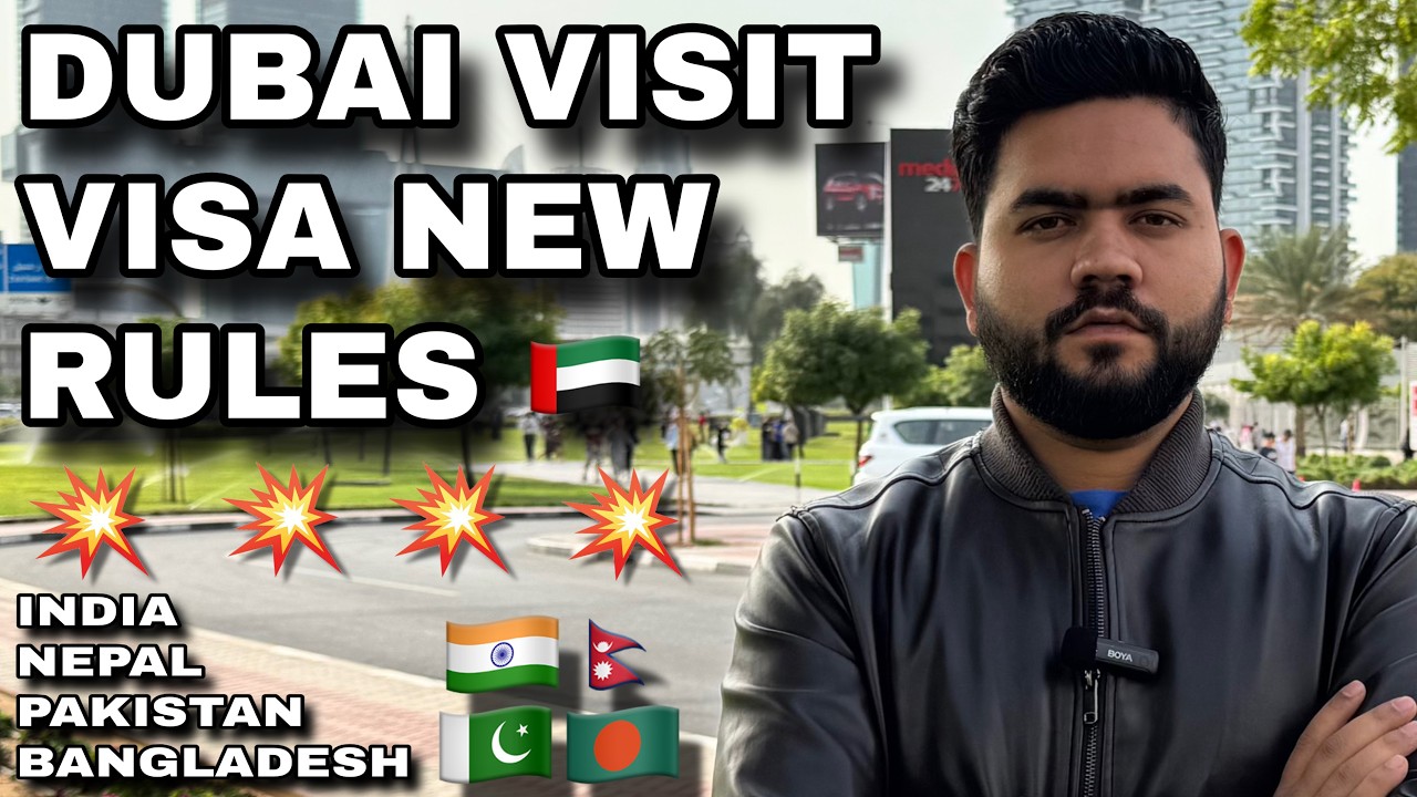 Dubai Visit Visa New Rules 2025 | Strict Document Checks