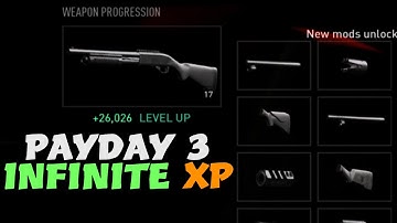 INFINITE WEAPON & SKILL XP EXPLOIT [99 BOXES] PAYDAY 3
