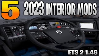 5 COOL 2023 TRUCK INTERIOR MODS for ETS 2 1.57-1.46 | ETS2 mods