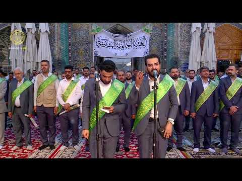 موكب خدم العتبة المقدسة يحيون ذكرى ولادة الرسول الأعظم (ص) وحفيده الإمام الصادق (ع) 1448هـ