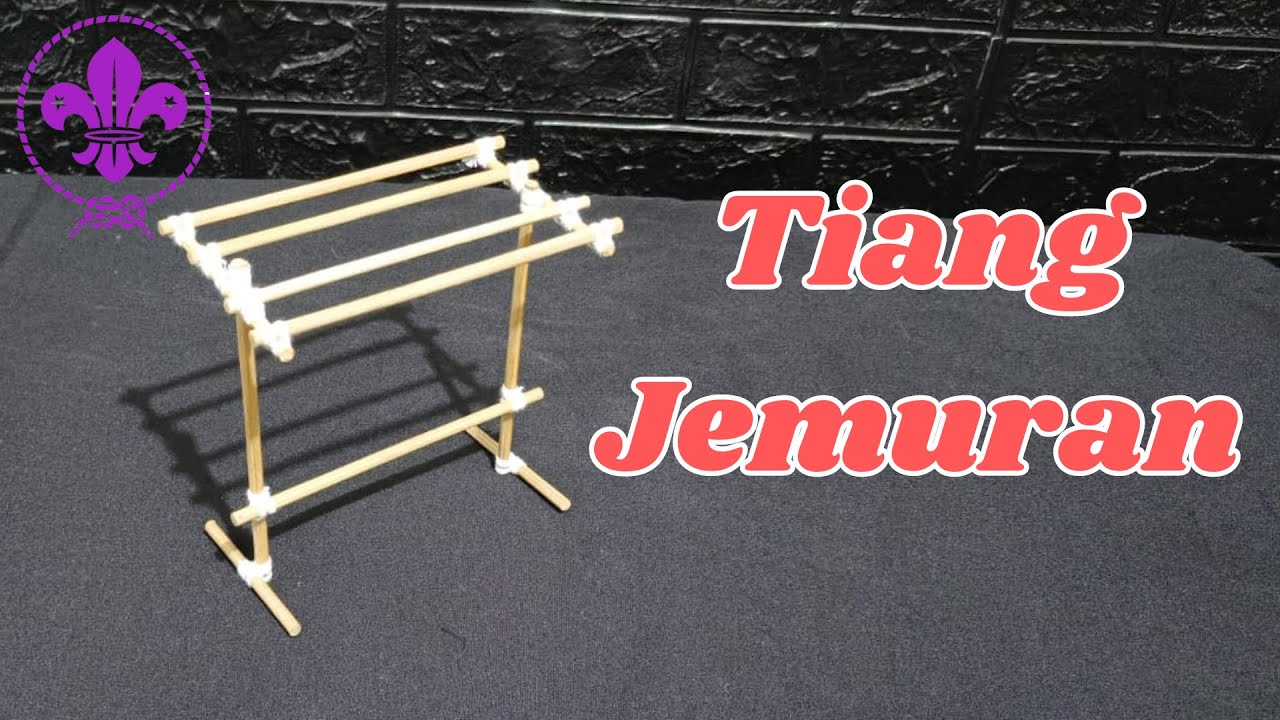 Tiang Jemuran Miniatur