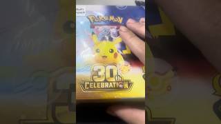 pokemon card 30th anniversary 1Box #pokemon #cards