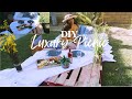 DIY Aesthetic Luxury Picnic with DIY Affordable Charcuterie Board Tutorial