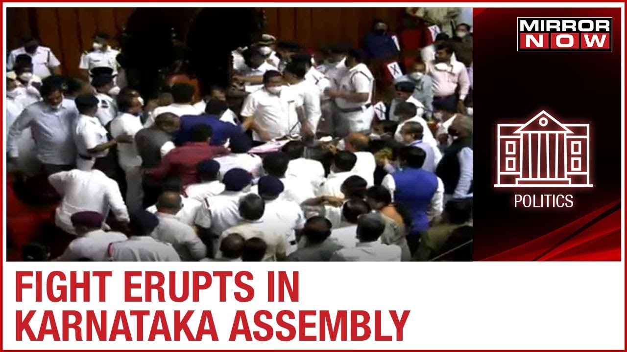 Fight erupts between MLCs & Deputy chairman in Karnataka legislative council