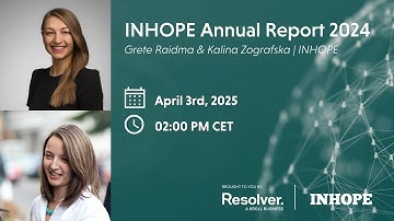 Webinar: The INHOPE Annual Report 2024