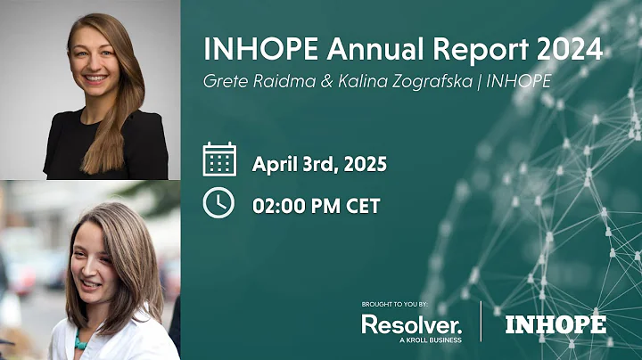 Webinar: The INHOPE Annual Report 2024