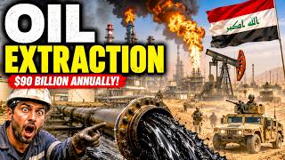 This Is How OIL Is Extracted In Iraq's Most Dangerous War Zones 🛢️💥 Generates $90 Billion Annually