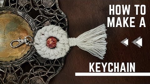 Pastime creation how to make ring keychain easy diy tutorial?