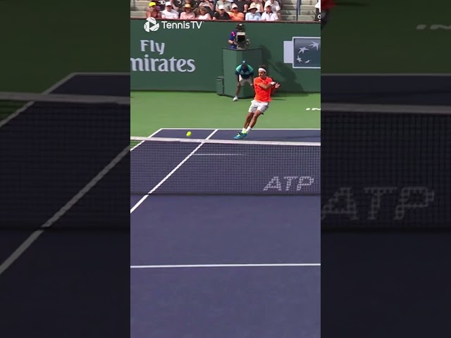 Roger Federer Wins CRAZY Point Vs Novak Djokovic 🚀 class=