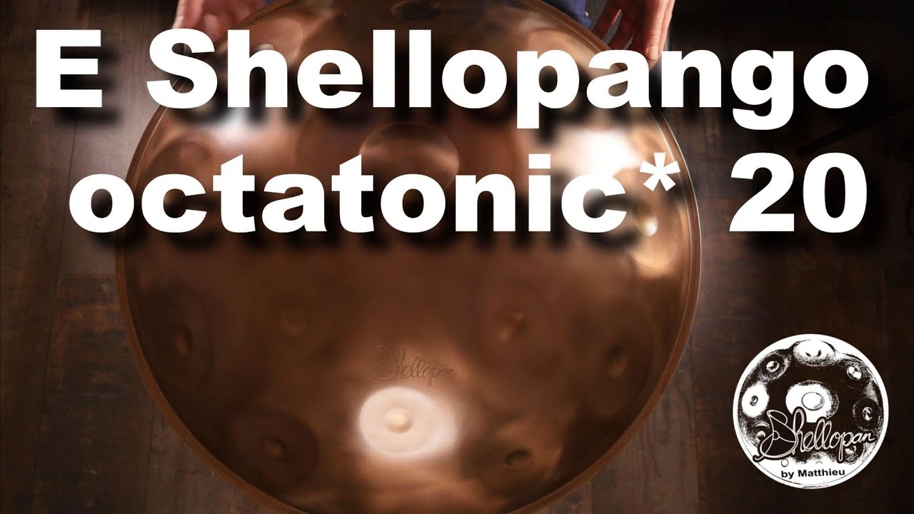 E Shellopango Octatonic 20 INOX - E minor & harmonic minor - Shellopan by Matthieu