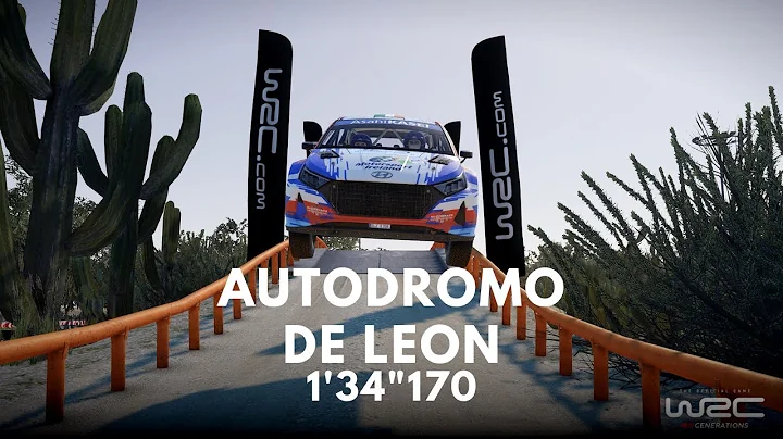 WRC Generations - Autodromo de Leon World Record in Hyundai i20 Rally2